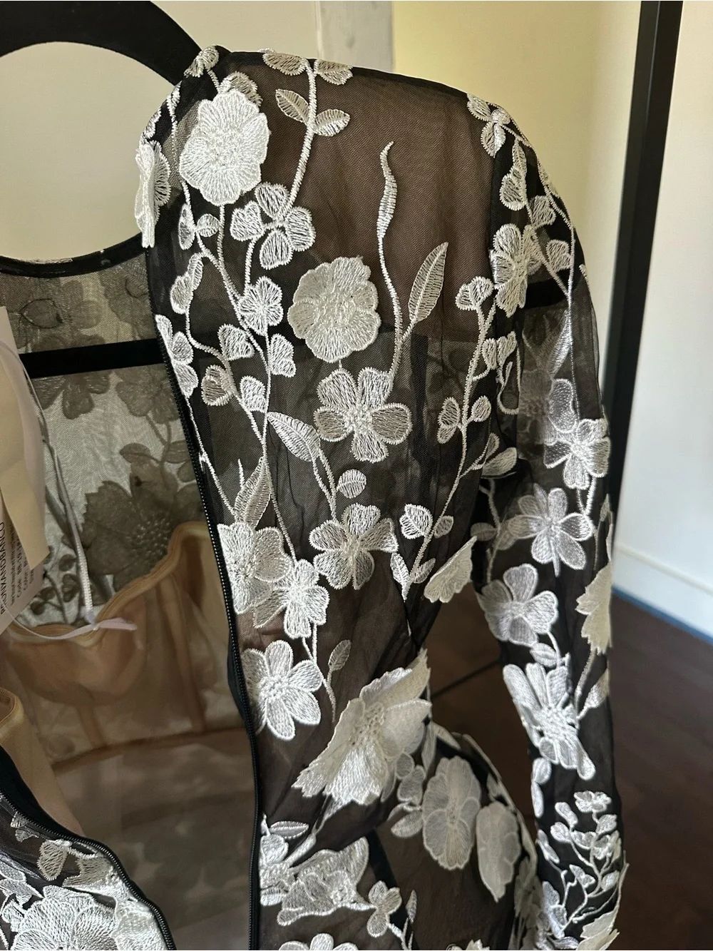 BRONX AND BRONCO bouquet maraya mini dress black and white NWT Black/White - Picture 7 of 11
